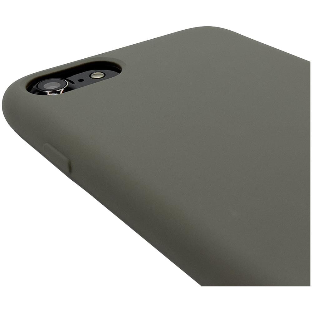 Silicone Back Cover custodia per cellulare 11,9 cm (4.7"") Grigio talpa per iPhone SE (3. Generation) - Foto 4