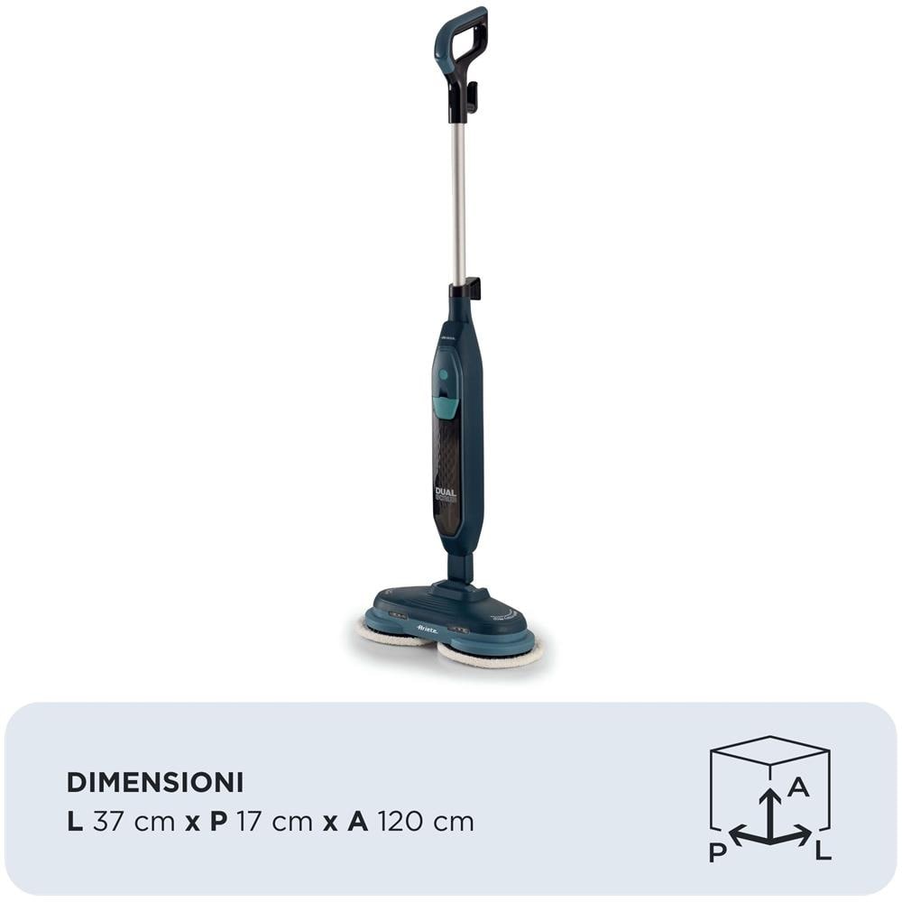 Scopa a Vapore 4178 Dual Steam Scrub Capacità 0,35 L Potenza 1500 W Colore Blu - Foto 2