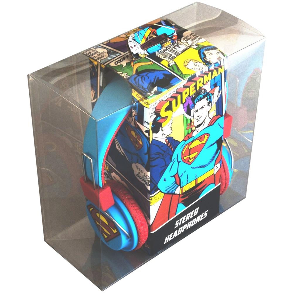 IC-MCDC0292 - Cuffia Superman Man of Steel per Bambini, anni 8+ - Foto 2