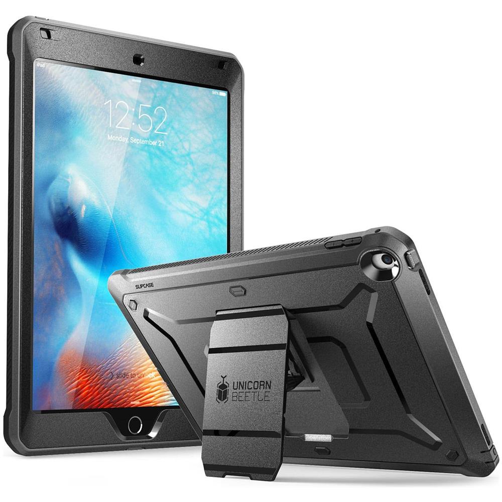 Cover Per Apple Ipad 9.7"" (2017), [unicorn Beetle Pro Series] Custodia Super Protettiva [full-body] Guscio Protettivo Ad Incastro Con La Protezione Per Lo Schermo Integrata - Resistente Agli Urti E Alle Cadute Per Ipad 9.7"" (nero) - Foto 1
