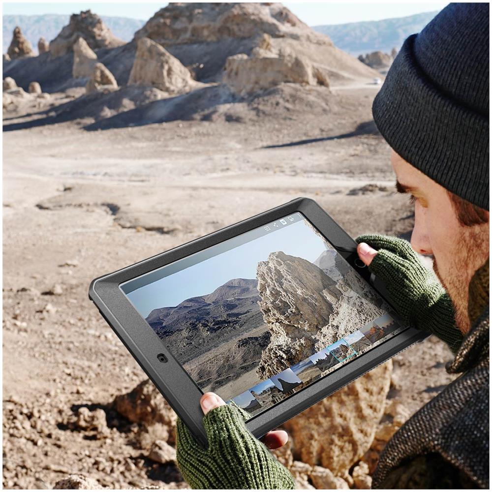 Cover Per Apple Ipad 9.7"" (2017), [unicorn Beetle Pro Series] Custodia Super Protettiva [full-body] Guscio Protettivo Ad Incastro Con La Protezione Per Lo Schermo Integrata - Resistente Agli Urti E Alle Cadute Per Ipad 9.7"" (nero) - Foto 7
