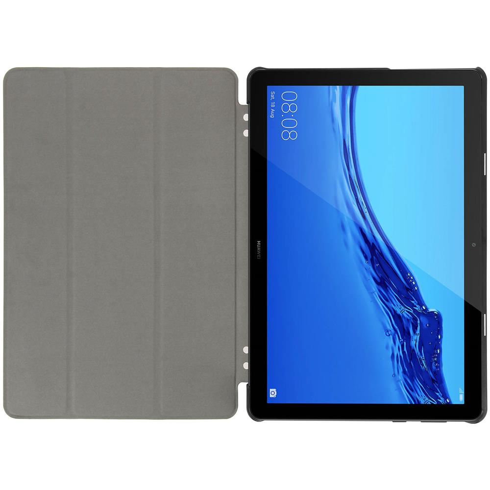 Custodia Huawei Mediapad T5 10.0 Sportellino Flip Supporto Video / tastiera Rosso - Foto 5