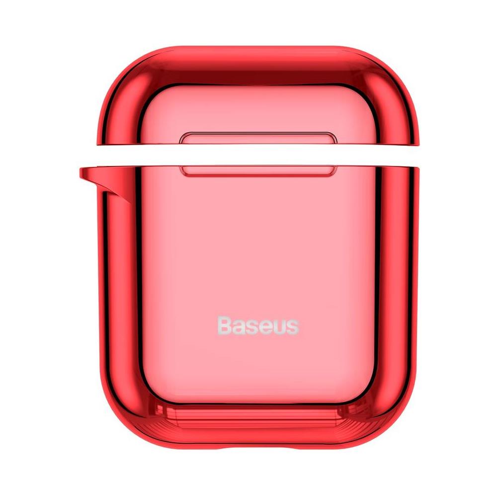 Airpods 2/1 Custodia Brillante Gancio Red (arappod-a09) - Foto 3