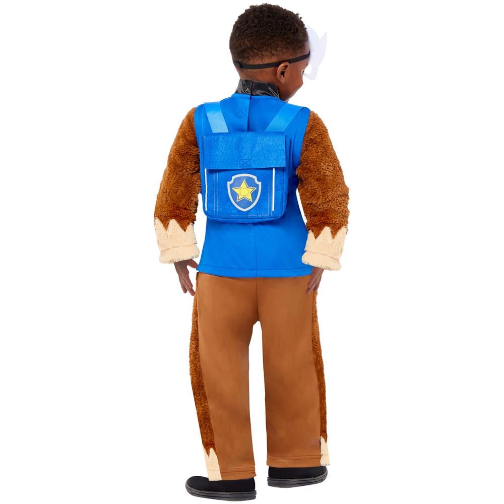 Amscan - Costume Deluxe Chase Paw Patrol Bambino - Taglia: 4 - 6 Ans (110 Cm)  - Foto 2
