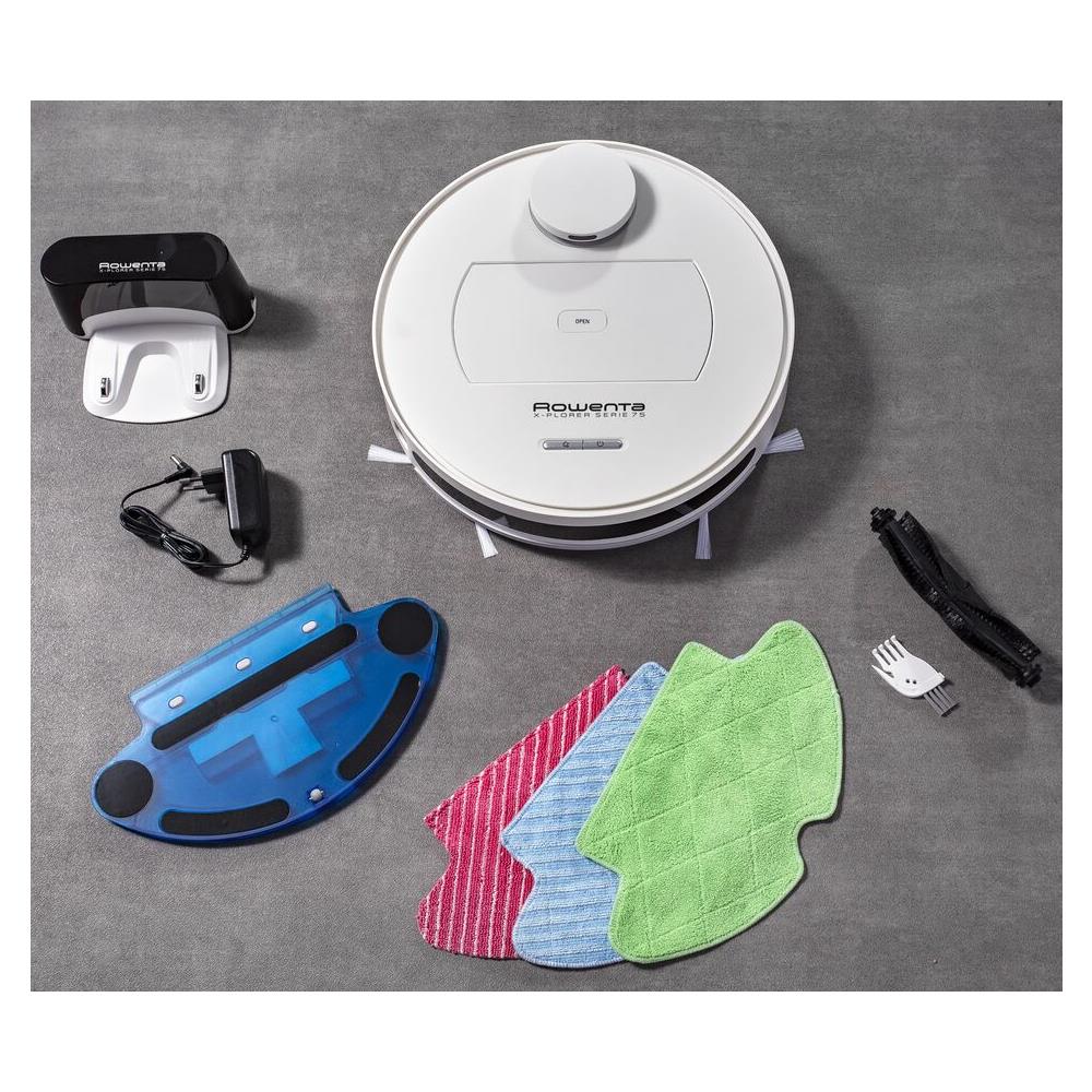 Robot Aspirapolvere e MOP Wifi Vacuum RR7687WH Colore Bianco - Foto 10