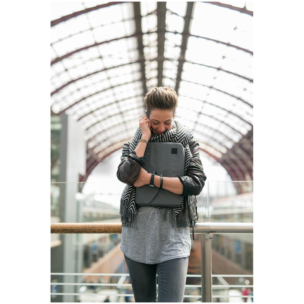 Custodia per Notebook in Cotone fino a 16" Colore Grafite - Foto 8