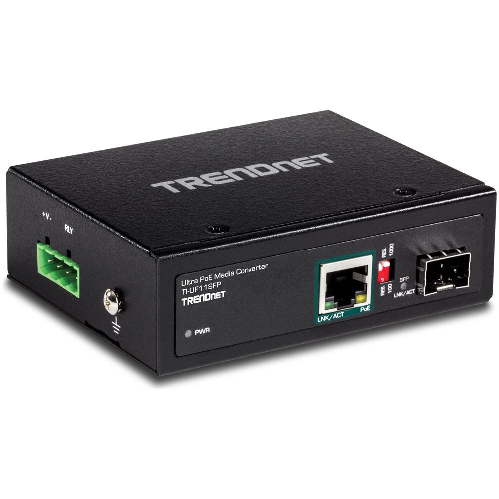 TI-UF11SFP Interno 1000Mbit / s Nero convertitore multimediale di rete - Foto 2
