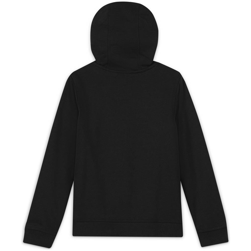 Felpa Da Ragazzo Con Cappuccio E Full Zip Club Nero Taglia S (128-137 Cm) Cod Dd1698-010 - Foto 6