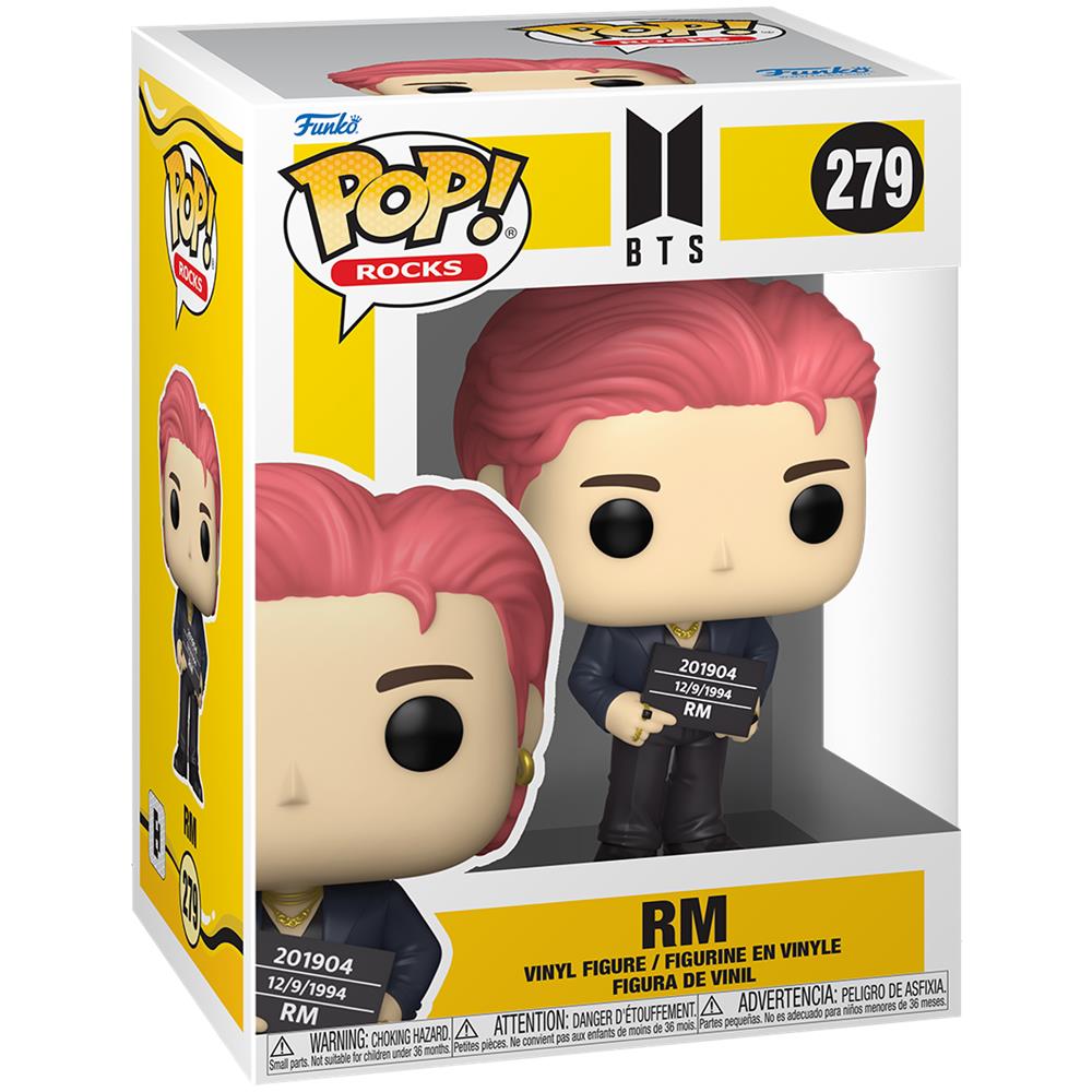 Bts Pop! Rocks Vinyl Figure Rm (butter) 9 Cm - Foto 2