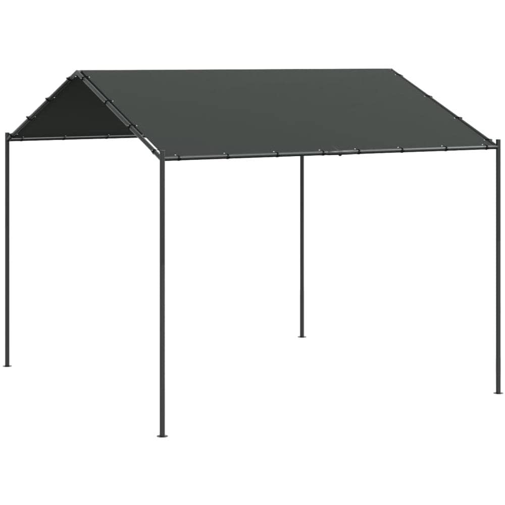 Tenda a Baldacchino Antracite 4x4 m in Acciaio e Tessuto - Foto 2