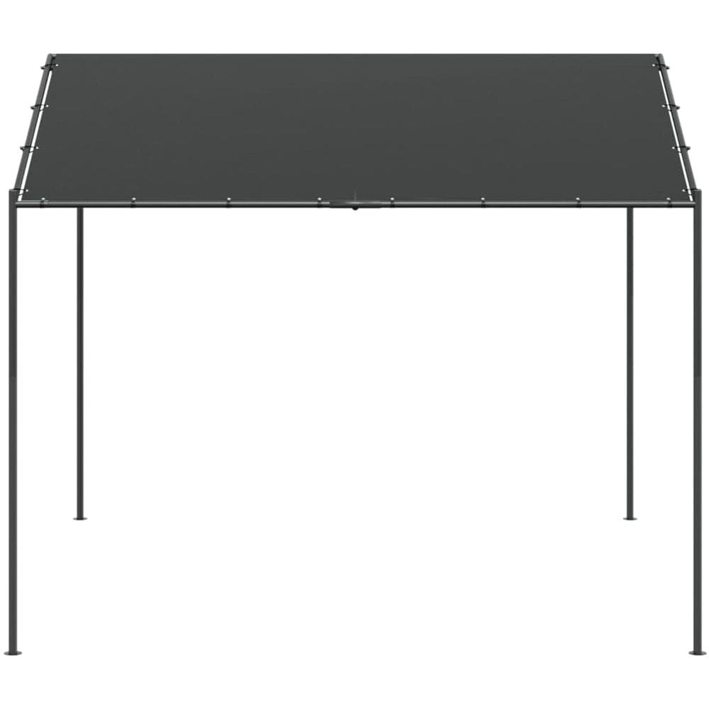 Tenda a Baldacchino Antracite 4x4 m in Acciaio e Tessuto - Foto 3