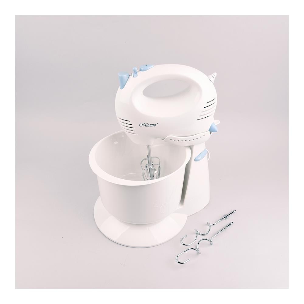 Feel-Maestro MR554 sbattitore Sbattitore con base 300 W Blu, Bianco - Foto 1