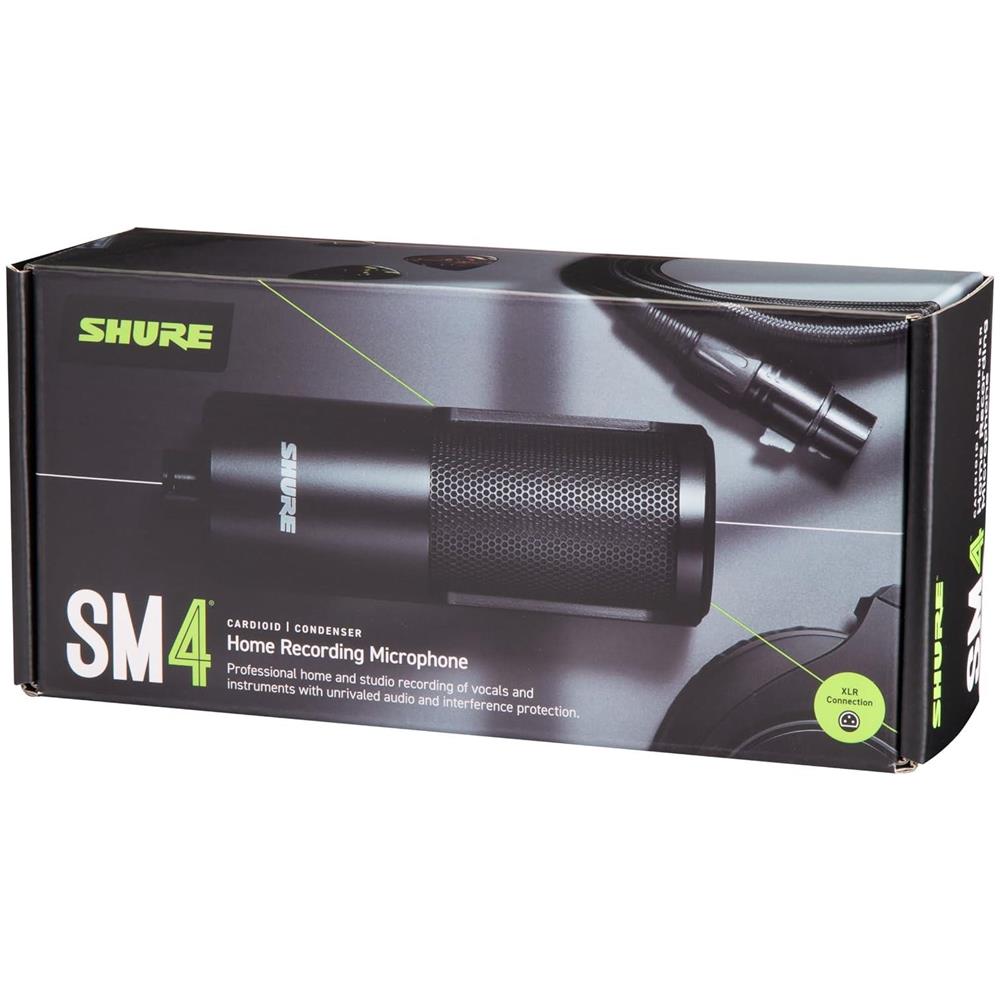 Microfono da Studio SM4-K Cardioide Cablato Nero in Metallo - Foto 2