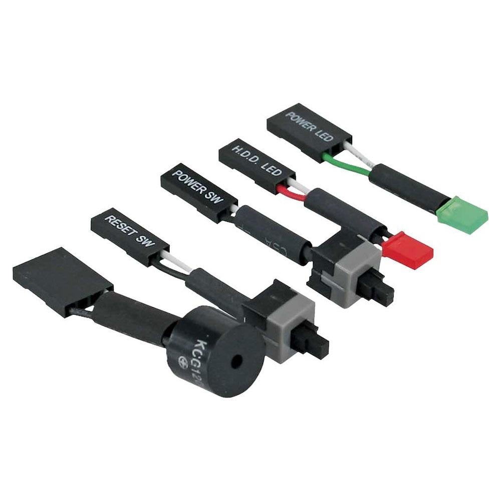 Tester per Schede Madri Nera 2 x 8 x 13 cm 5 pz 59910 - Foto 2