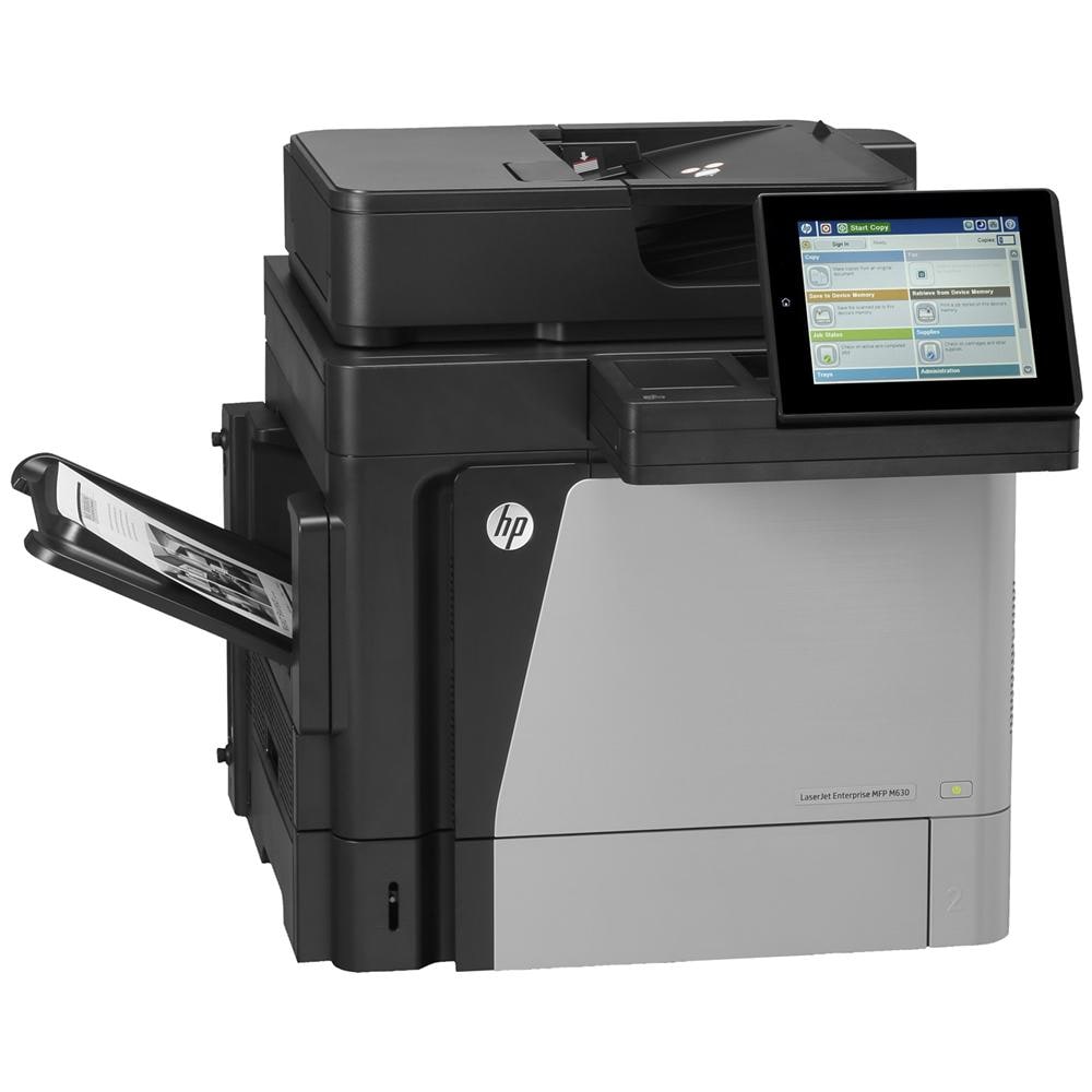 LaserJet Enterprise M630dn Stampante Multifunzione Stampa Copia Scansione Laser B / N A4 57 Ppm Usb 2.0 Ethernet - Foto 2