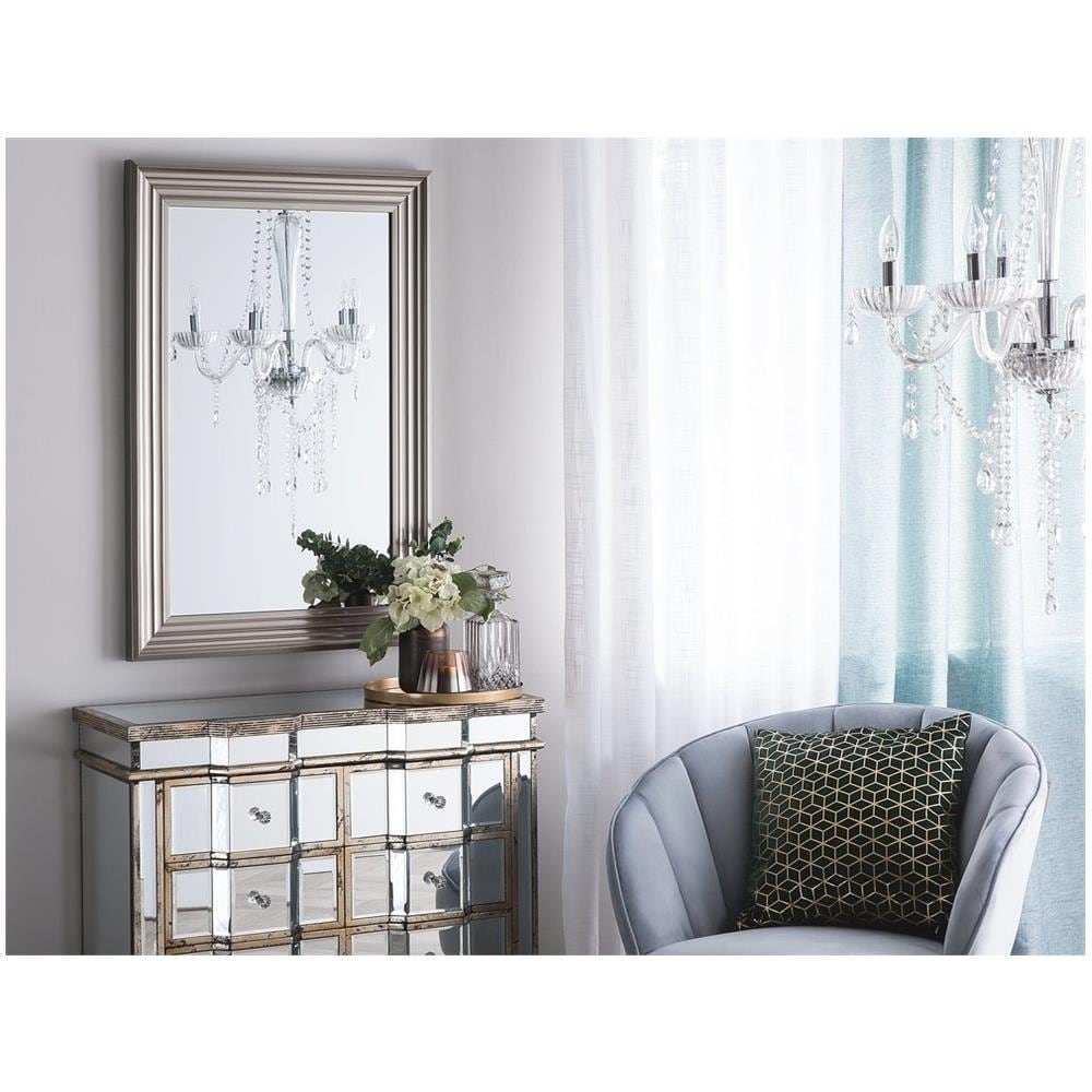 Specchio Da Parete In Color Argento 61 X 91 Chatain - Foto 2