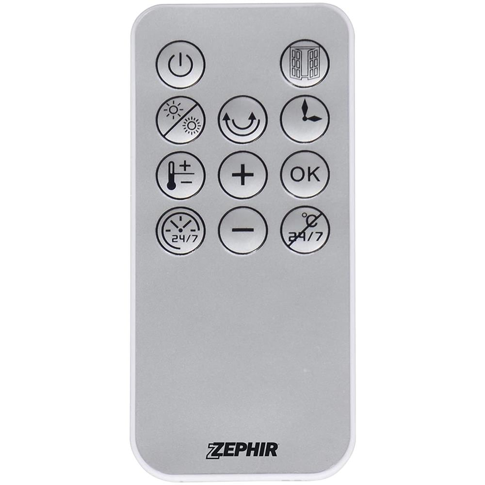 Termoventilatore da Parete Ceramico ZMW1002B Potenza 2000 Watt Termostato, Timer e Telecomando Colore Bianco - Foto 2