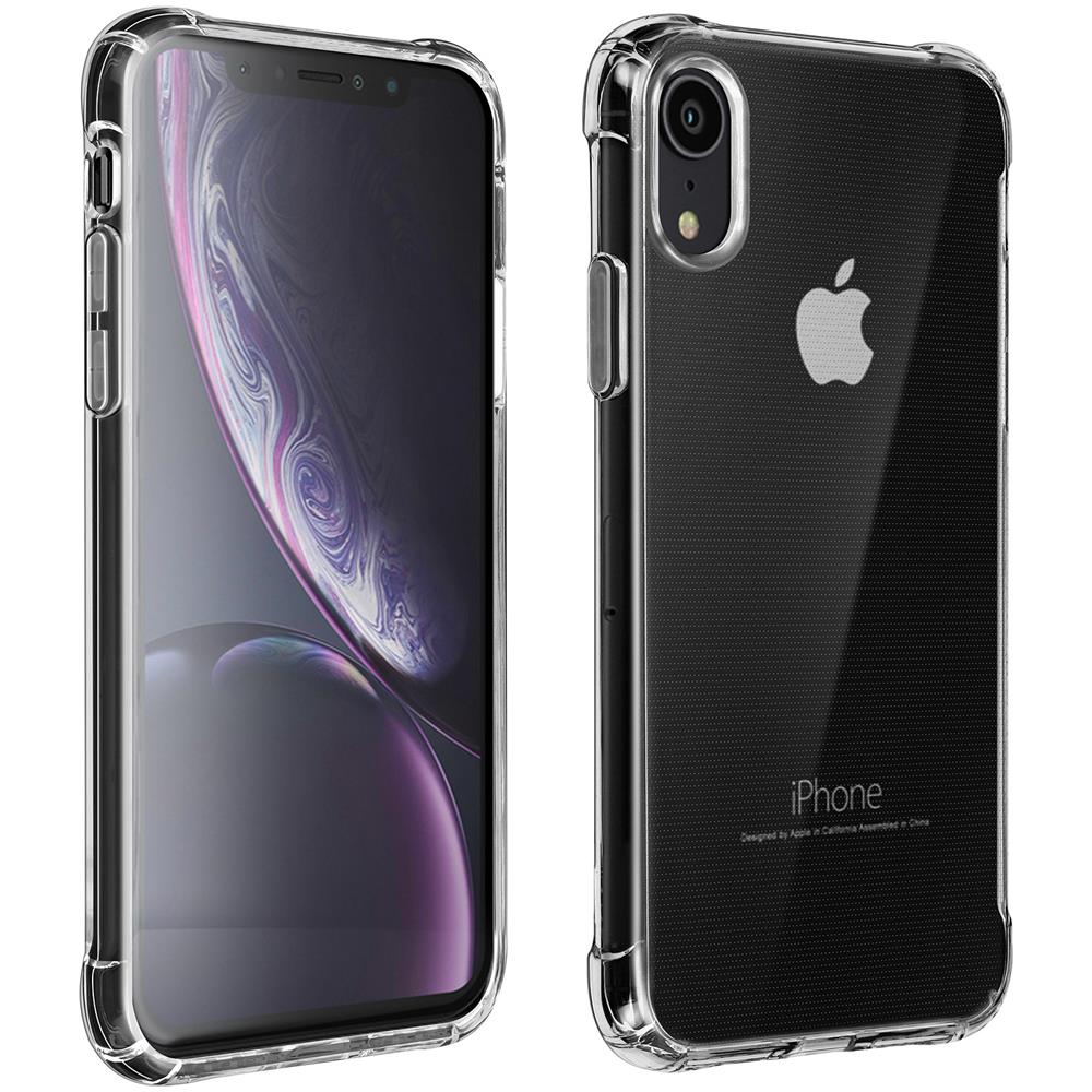 Cover Iphone Xr Silicone Flessibile Angoli Bumper Trasparente - Foto 1