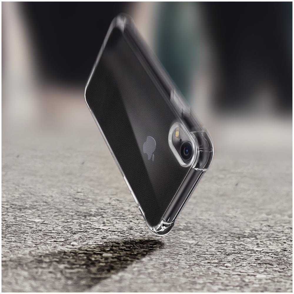 Cover Iphone Xr Silicone Flessibile Angoli Bumper Trasparente - Foto 5