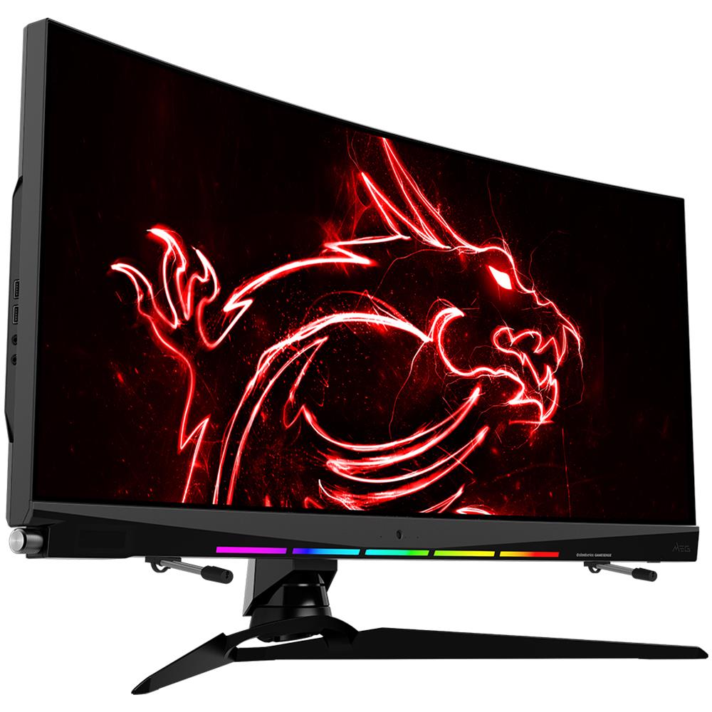 Monitor 37.5" LED IPS Curvo Gaming Optix MEG381CQR Plus 3840x1600 UWQHD+ Tempo di Risposta 1 ms Frequenza di Aggiornamento 175 (Hz) - Foto 1