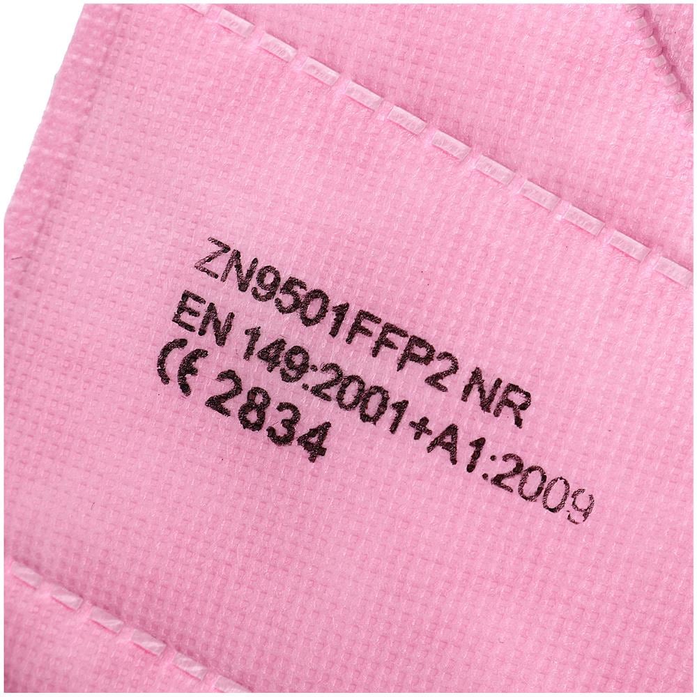 10 X Kn95 Ce 2834 Mascherine / Ffp2 Maschera 5 Strati Filtro Respiratore Mascherina Protezione - Rosa - Foto 5