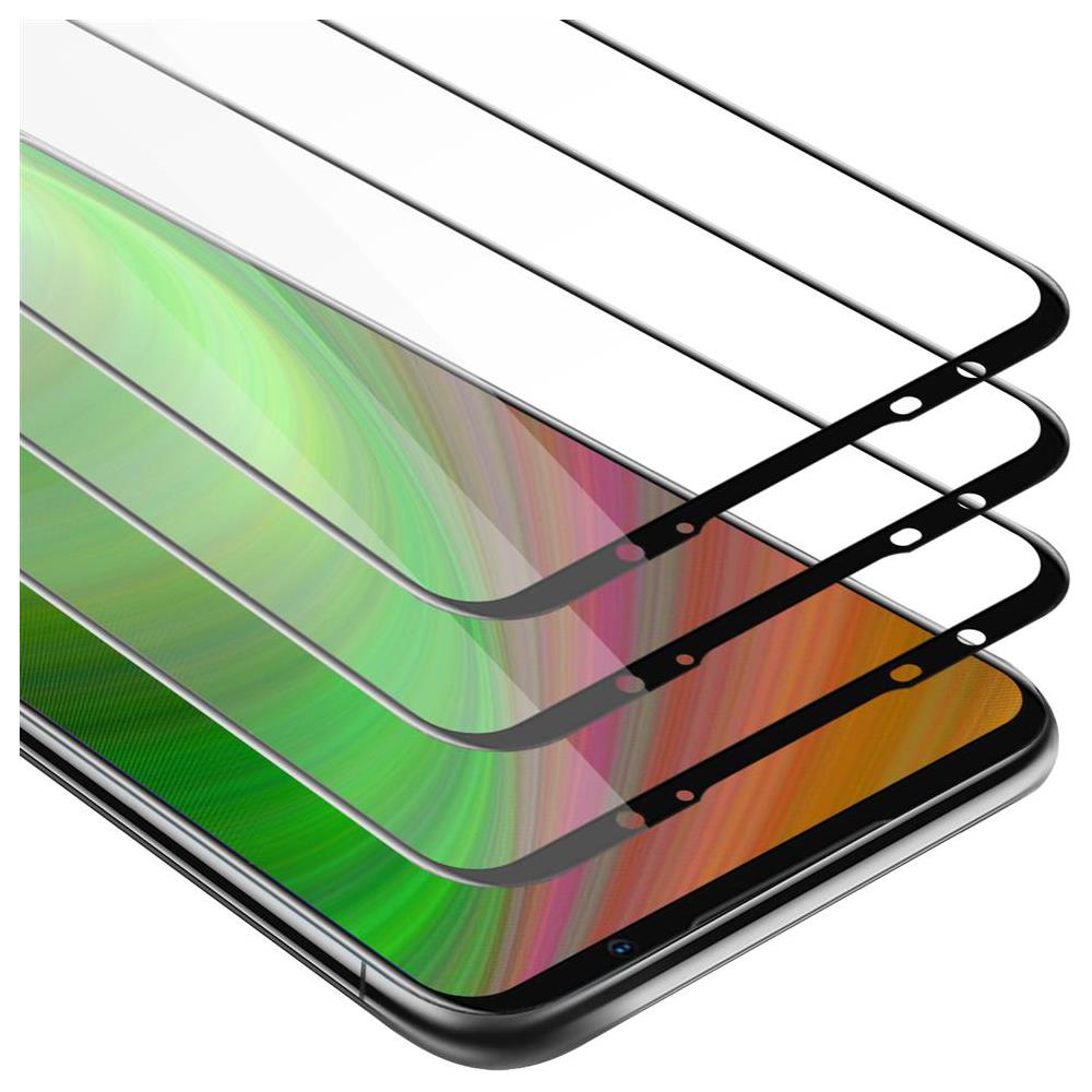 3x Pellicola Armatura A Schermo Intero Compatibile Con Meizu 16s In Trasparente Con Nero - 3x Vetro Temperato (tempered) Di Protezione Del Display In Durezza 9h Con 3d Touch - Foto 1