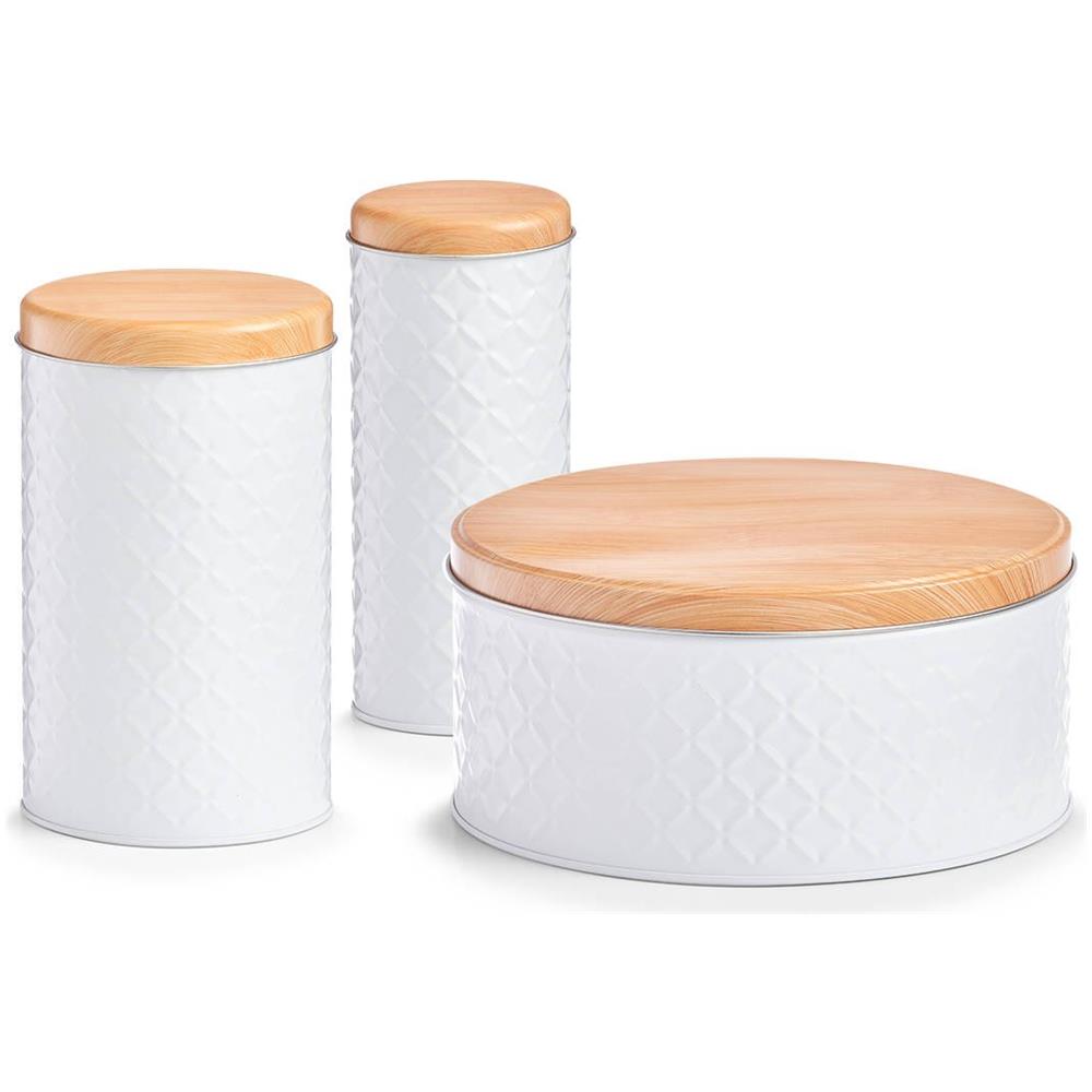 Contenitore Per Alimenti Scandi, Ø 11 X 18 Cm, Bianco, - Foto 3