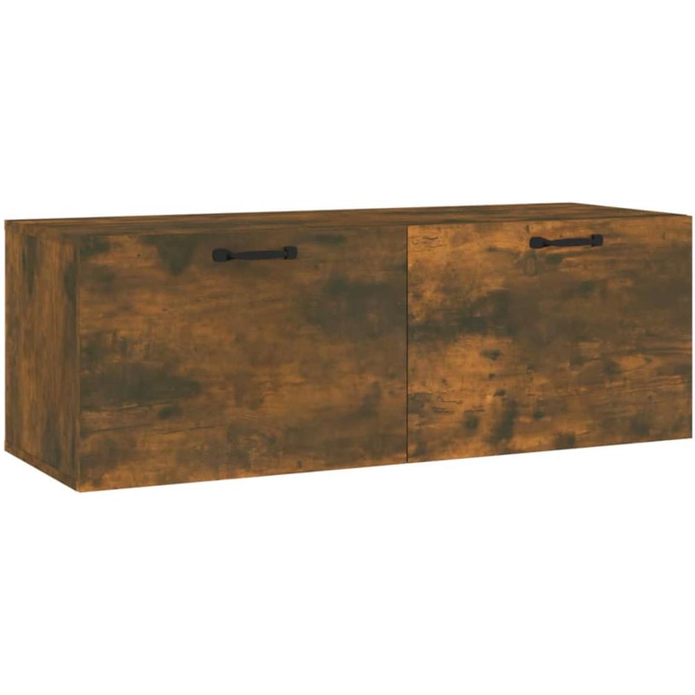 Mobile Pensile Rovere Fumo 100x36,5x35 Cm Legno Multistrato - Foto 2