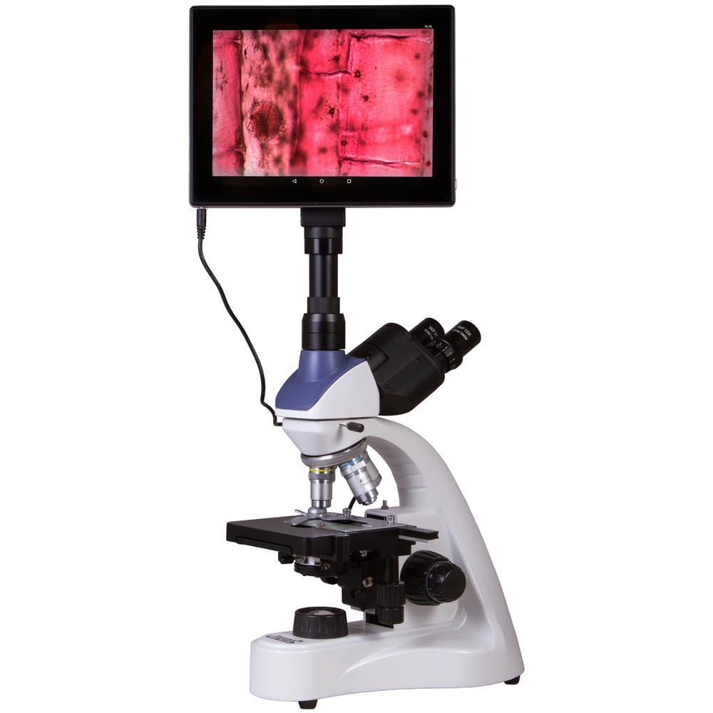 Microscopio Trinoculare Digitale Levenhuk Med D10t Lcd - Foto 3