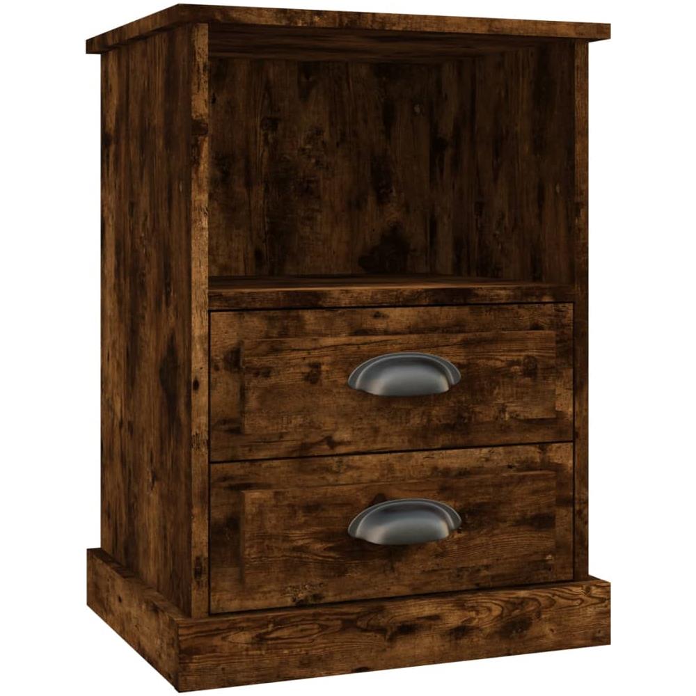 Comodino Rovere Fumo 43x36x60 Cm - Foto 1
