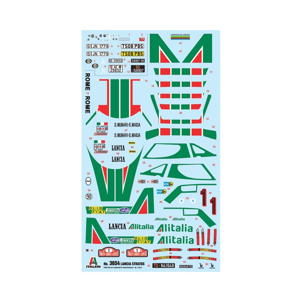 Lancia Stratos Hf 1974 Kit 1:24 - Foto 1