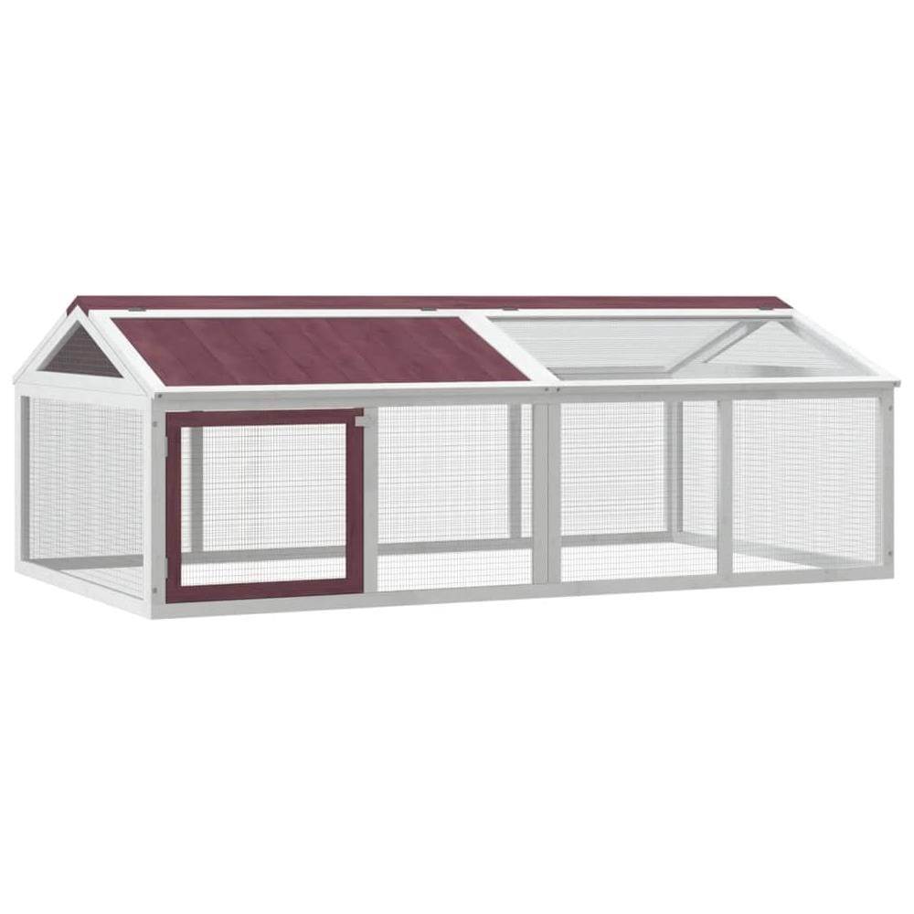 Box Per Animali Moka 200x112,5x74 Cm In Legno Massello Di Pino - Foto 2