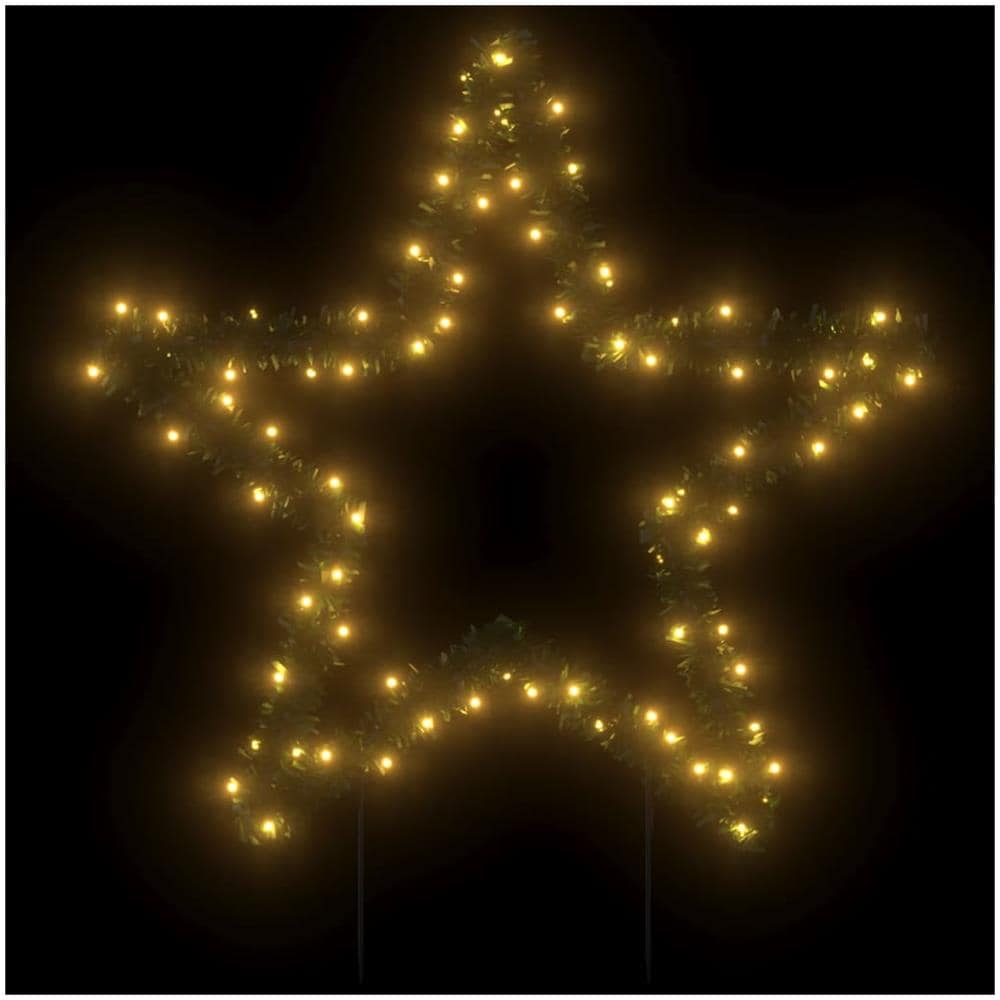 Decorazione Luminosa Natalizia Con Picchetti Stella 80led 60cm - Foto 2
