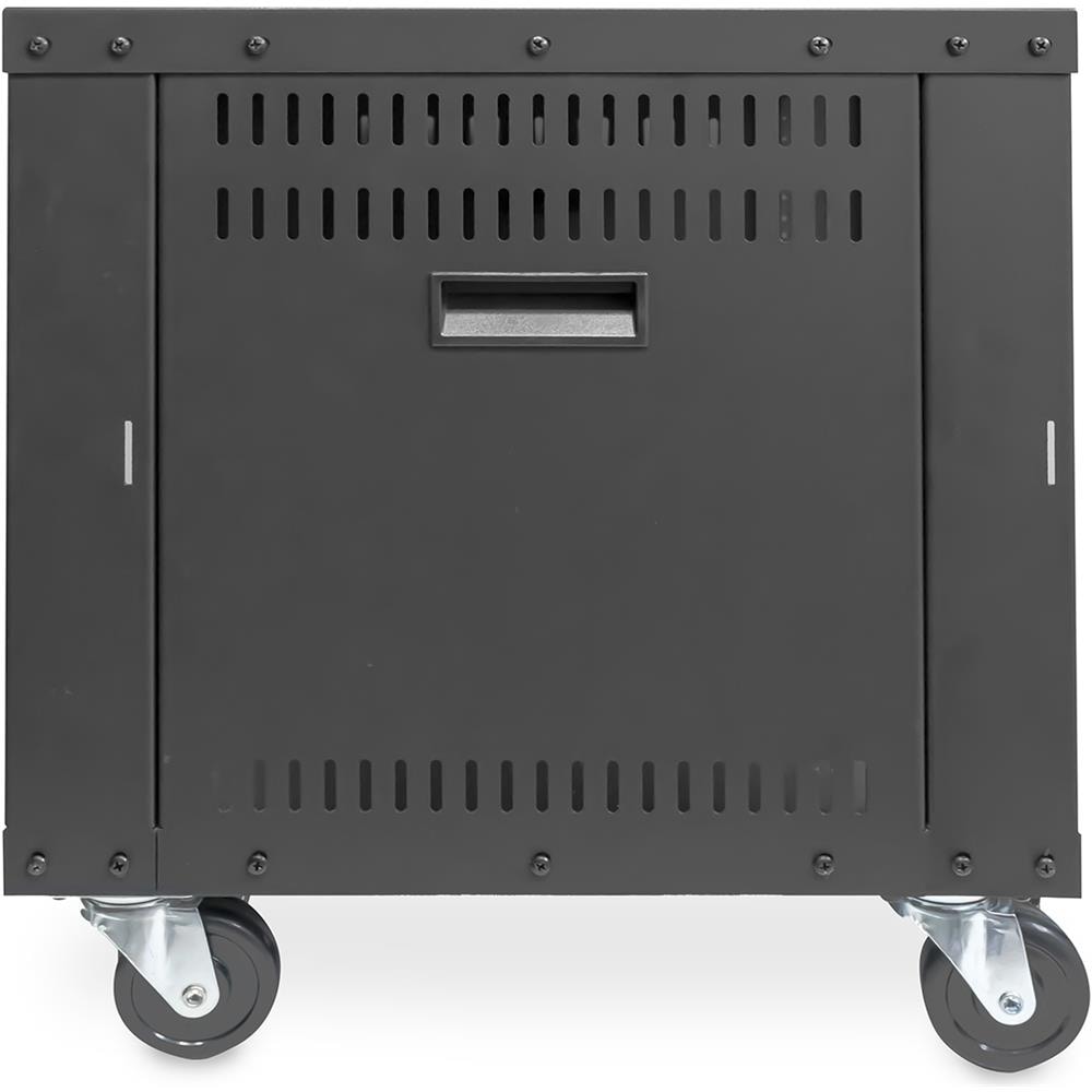 Rack universale per apparecchiature da 19 pollici con rotelle, 8UH - Foto 2