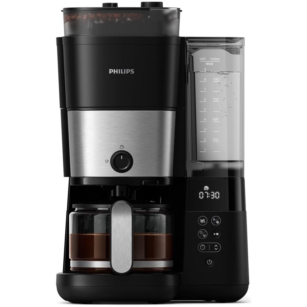 Macchina da caffè con filtro Automatica HD7888/01 Capacita 1,25 LPotenza 1000w Colore Nero - Foto 1