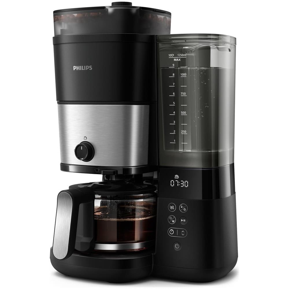Macchina da caffè con filtro Automatica HD7888/01 Capacita 1,25 LPotenza 1000w Colore Nero - Foto 2
