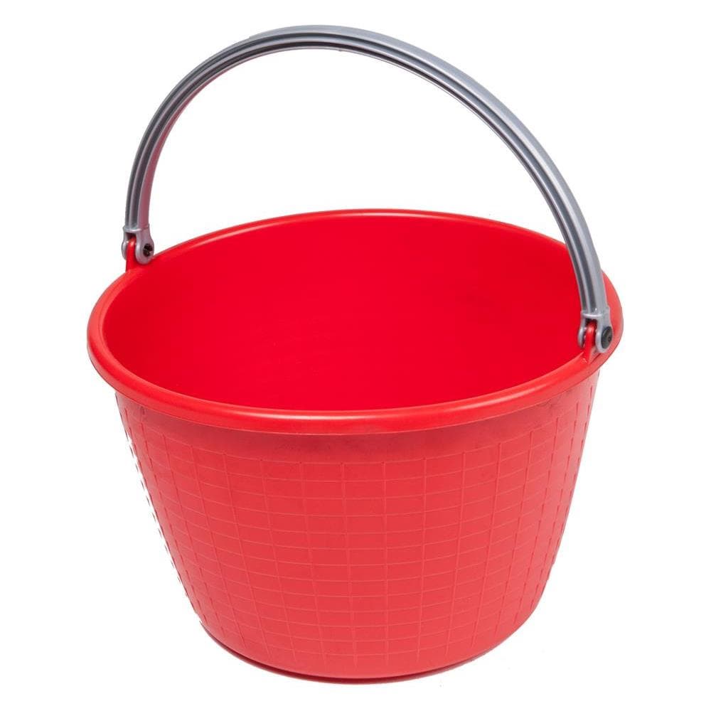 Secchio cesta agricola tonda in plastica con manico Lt 16 - Foto 4