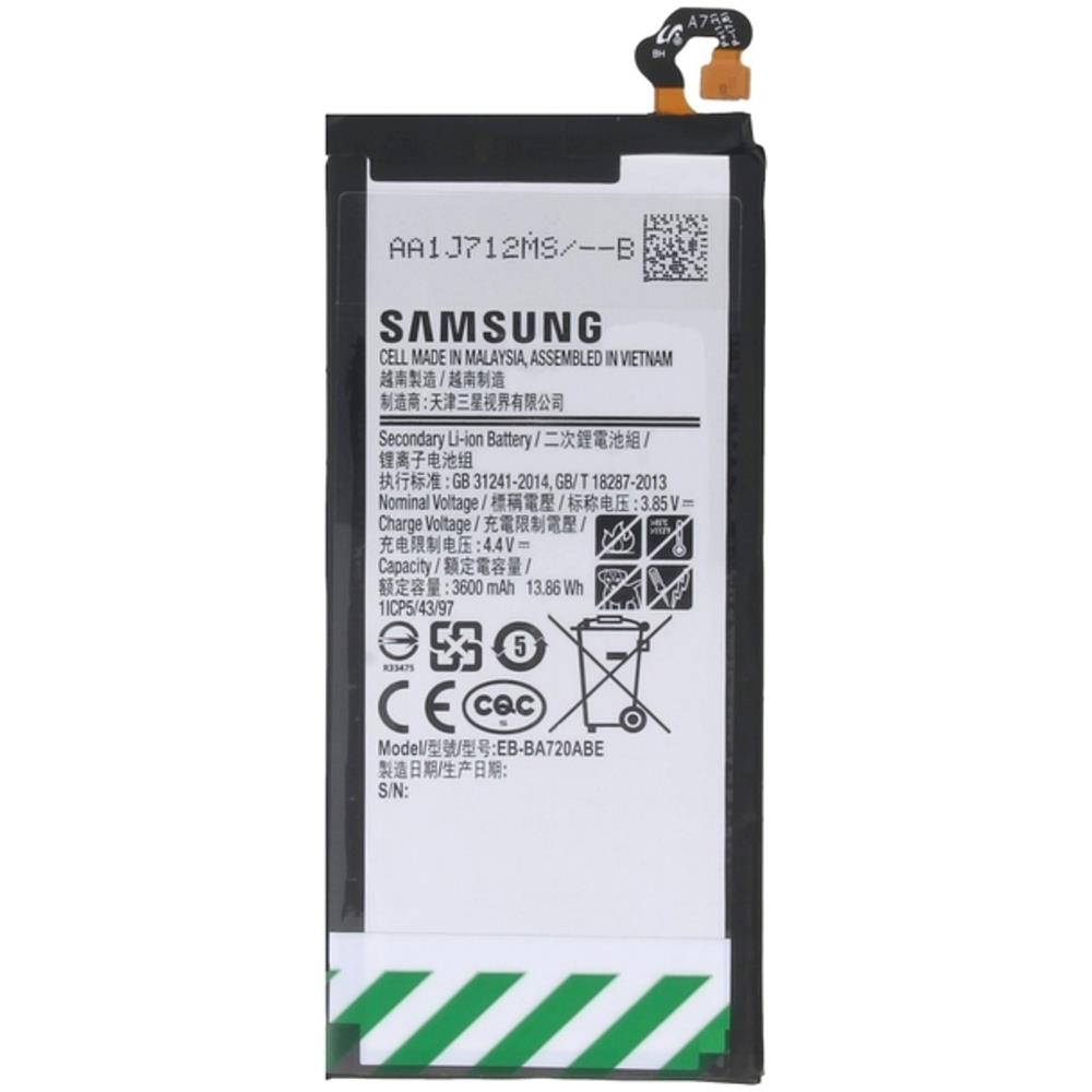 Batteria Originale Nuova 3600mah Per Galaxy A7 2017 Sm-a720 - Foto 9