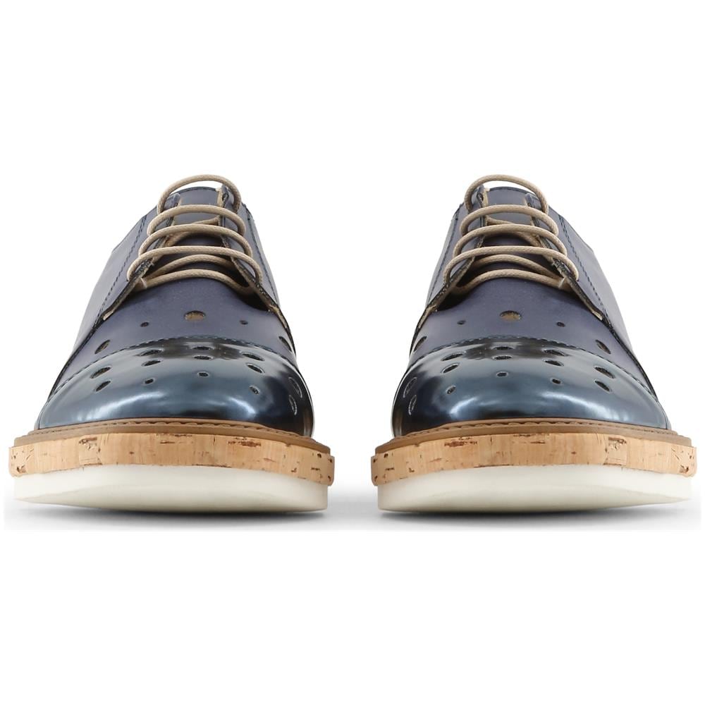 Scarpe Stringate Donna Colore Blu Letizia blu Taglia 37 - Foto 2