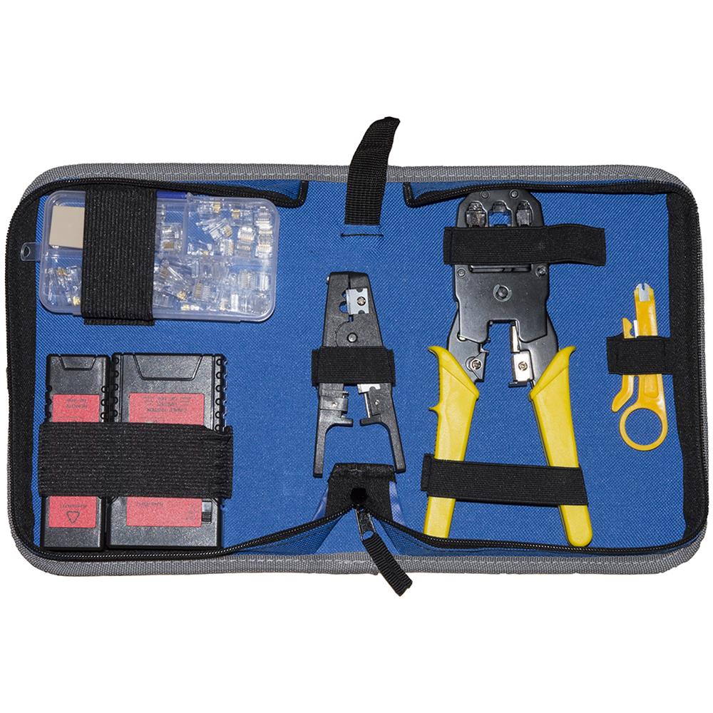Accessori LKMS09 tester per cavo di rete Tester per cavi a doppino intrecciato Nero, Blu, Rosso, Giallo - Foto 1