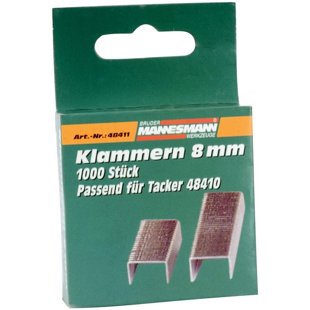 Mannesmann Graffette Di Ricambio 8mm, Per Graffatrice 48410, M48411 - Foto 1