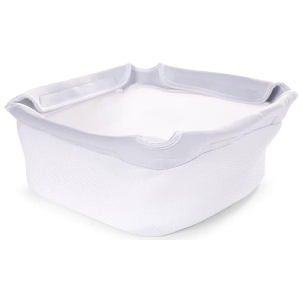 Contenitore Portaoggetti Per Seggiolone In Rete Bianco - Foto 1