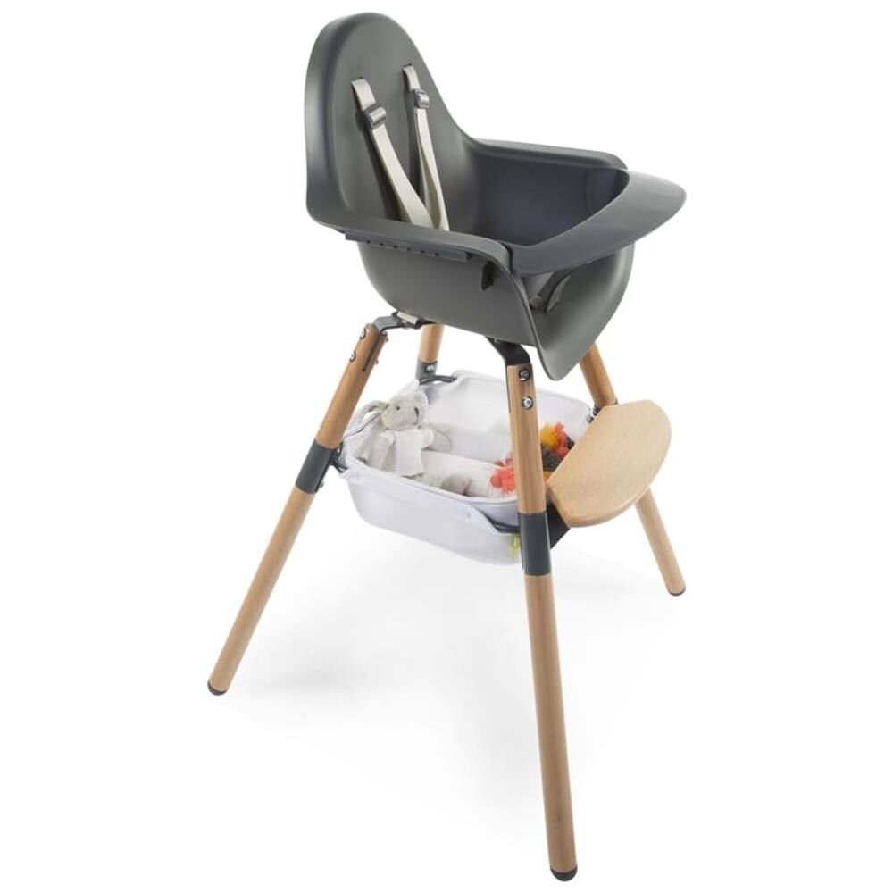 Contenitore Portaoggetti Per Seggiolone In Rete Bianco - Foto 5