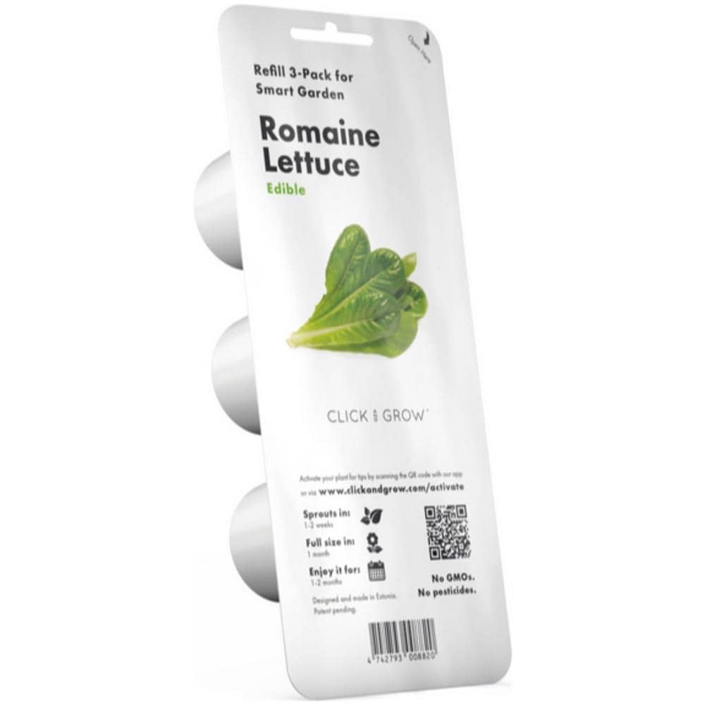 Semi Smart Graden Click & Grow Romaine Lettuce Grain 3 Piantine - Foto 1