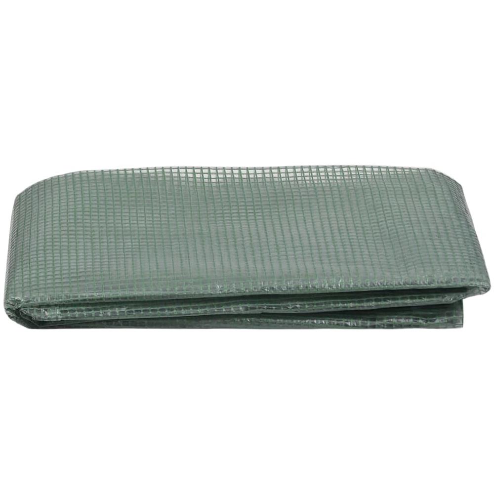 Telo di Ricambio per Serra (0,5 m²) 50x100x190 cm Verde - Foto 2