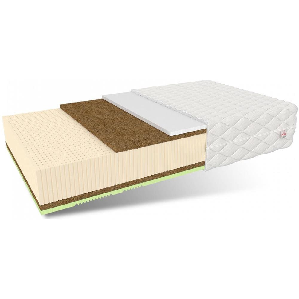 Materasso In Lattice Giovanni Max 80 X 200 - H3 Medio Rigido - Fibra Di Cocco - Foto 1