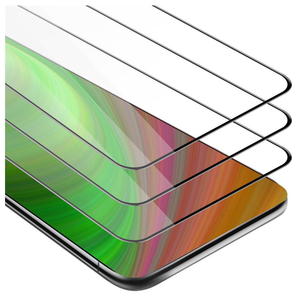 3x Pellicola Armatura A Schermo Intero Compatibile Con Lenovo Z5 Pro In Trasparente Con Nero - 3x Vetro Temperato (tempered) Di Protezione Del Display In Durezza 9h Con 3d Touch - Foto 1