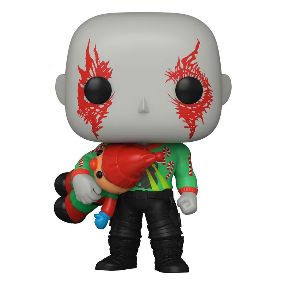 Guardians Of The Galaxy Holiday Special Pop! Heroes Vinyl Figure Drax 9 Cm - Foto 1