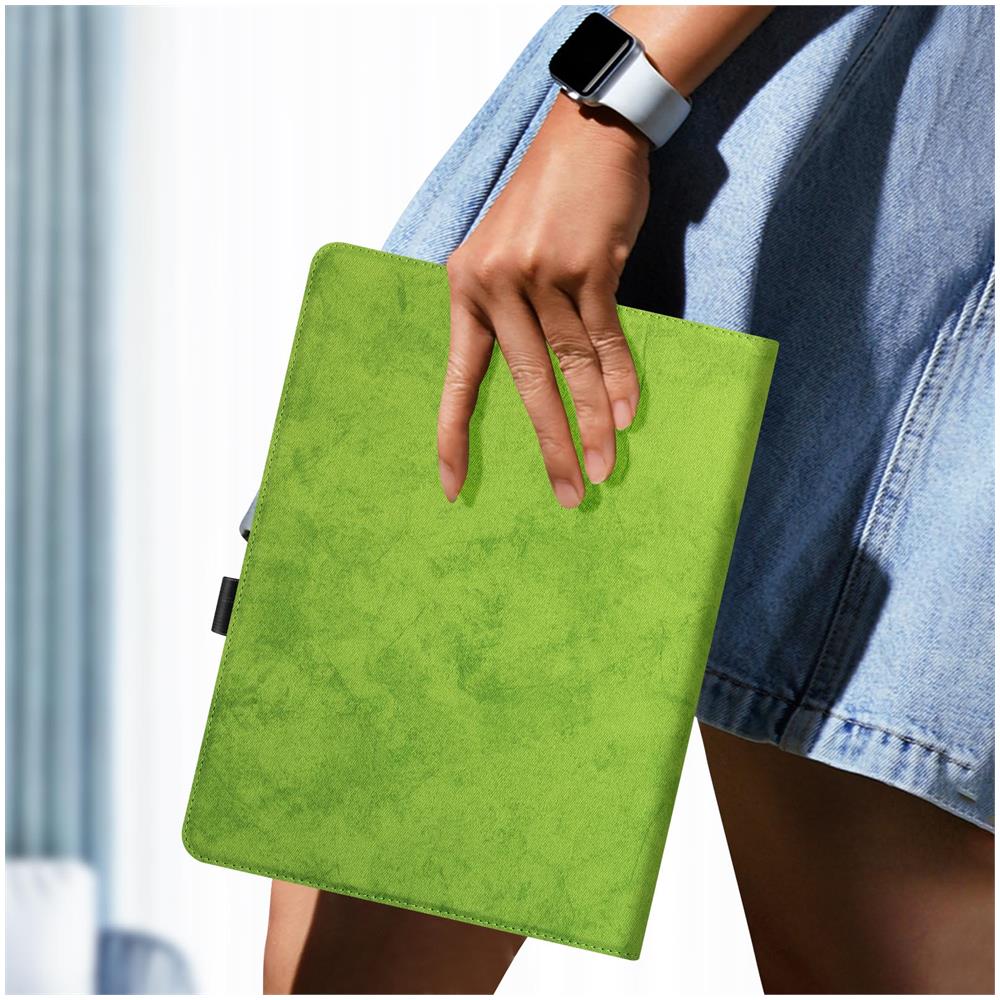 Custodia Universale Tablet 10 Pollici Similpelle Effetto Marmo Supporto - Foto 5