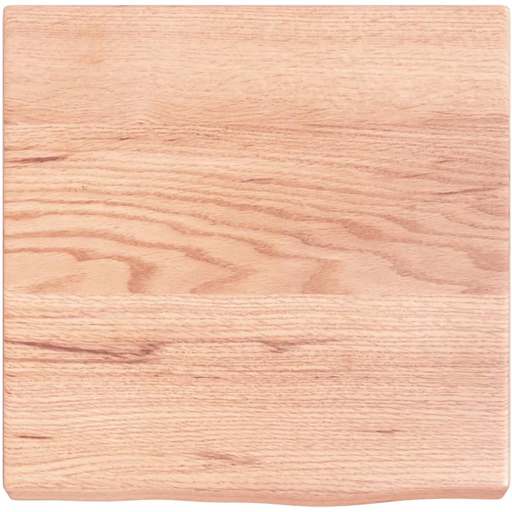 Ripiano Muro Marrone 40x40x (2-4) cm Massello Rovere Trattato - Foto 2